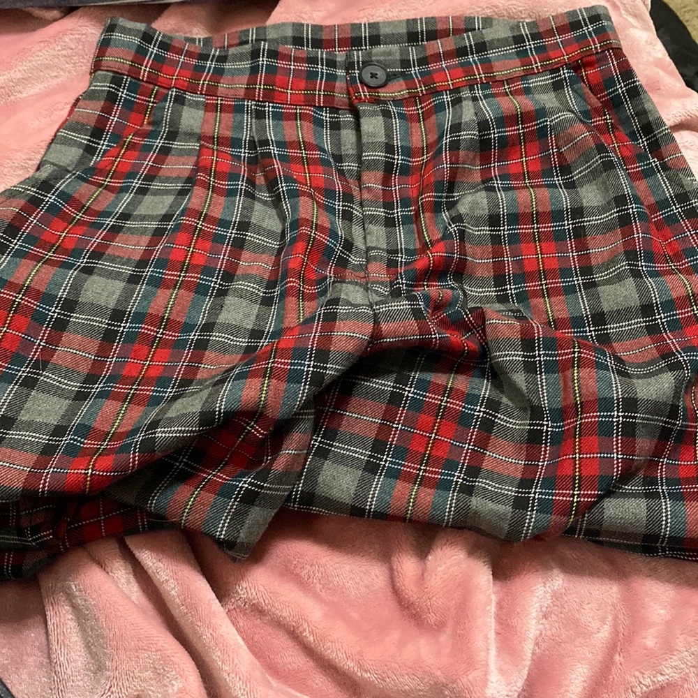 Plaid pants